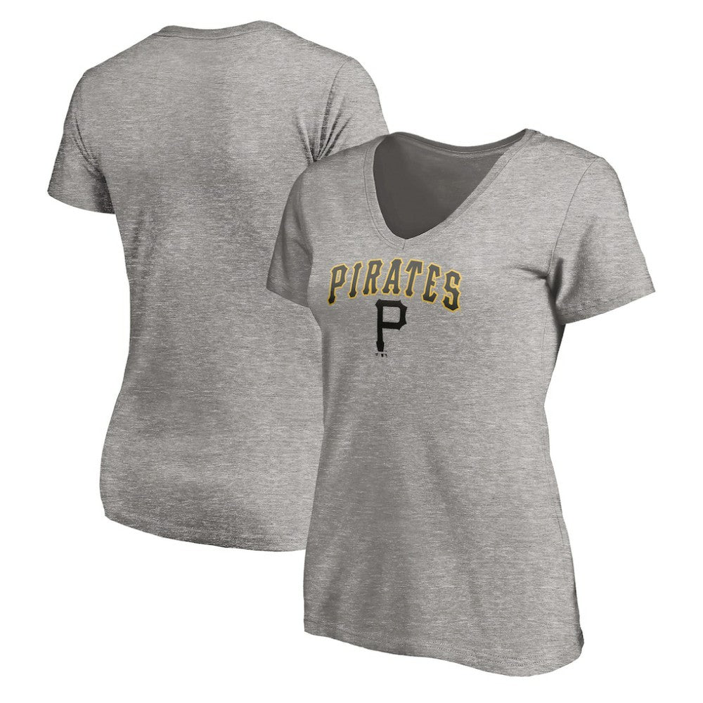 Pittsburgh Pirates Women's Core Wahconah V-Neck T-Shirt - MLB