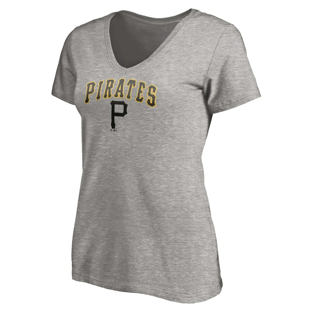 Pittsburgh Pirates Women's Core Wahconah V-Neck T-Shirt - MLB