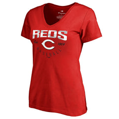 Cincinnati Reds Women's Live For It T-Shirt - MLB