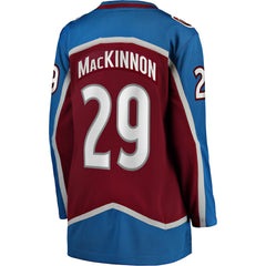 Nathan MacKinnon Colorado Avalanche Fanatics Women's Home Breakaway Jersey - Maroon - NHL