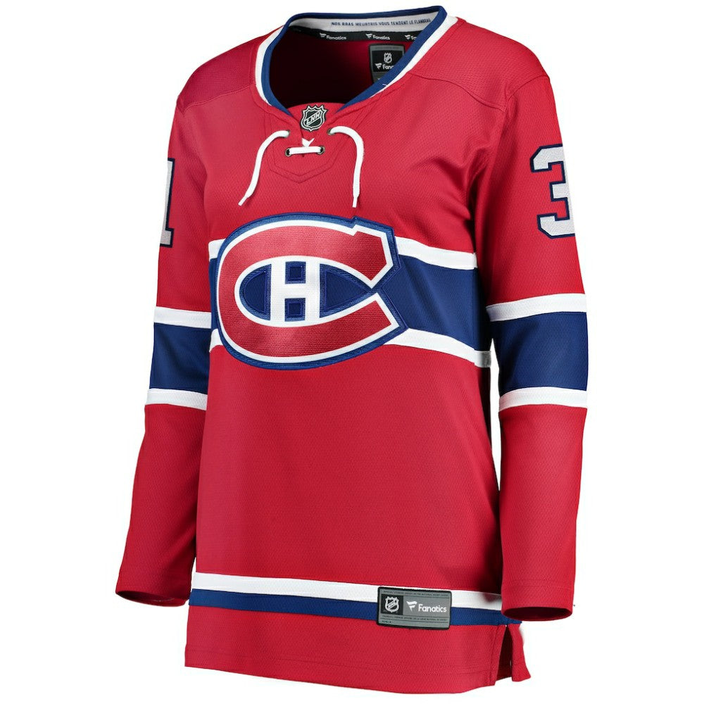 Carey Price Montreal Canadiens Fanatics Women's Home Breakaway Jersey - Red - NHL