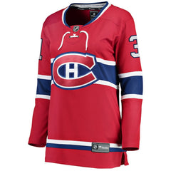 Carey Price Montreal Canadiens Fanatics Women's Home Breakaway Jersey - Red - NHL