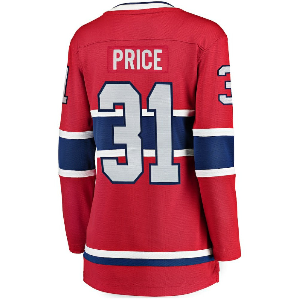 Carey Price Montreal Canadiens Fanatics Women's Home Breakaway Jersey - Red - NHL