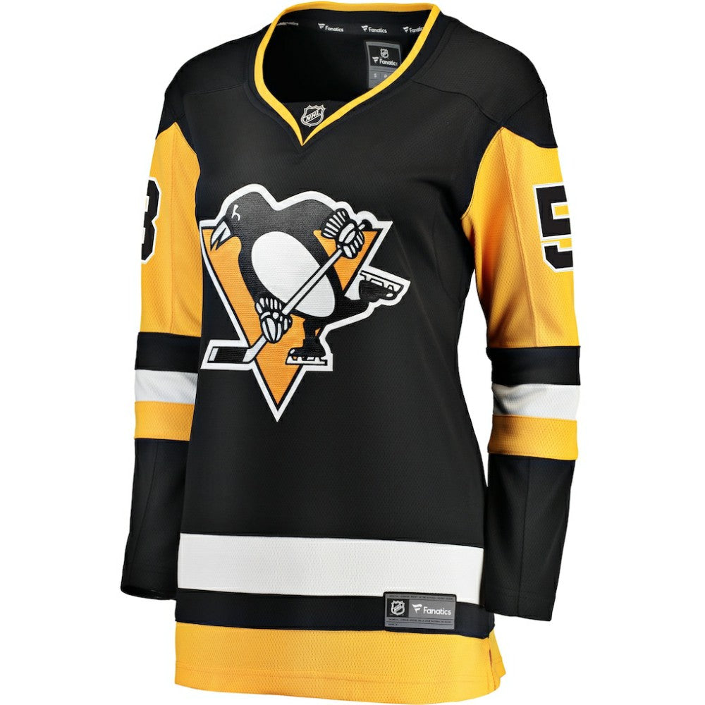 Kris Letang Pittsburgh Penguins Fanatics Women's Home Breakaway Jersey - Black - NHL