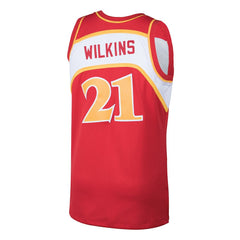 Dominique Wilkins Atlanta Hawks 1986/87 Hardwood Classics Swingman Jersey Red - NBA