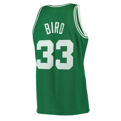 Larry Bird Boston Celtics Hardwood Classics Swingman Jersey Kelly Green - NBA