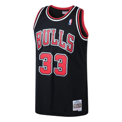 Scottie Pippen Chicago Bulls 1997/98 Hardwood Classics Swingman Jersey Black - NBA