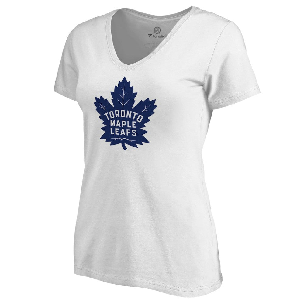Toronto Maple Leafs Women's Primary Logo T-Shirt - White - NHL