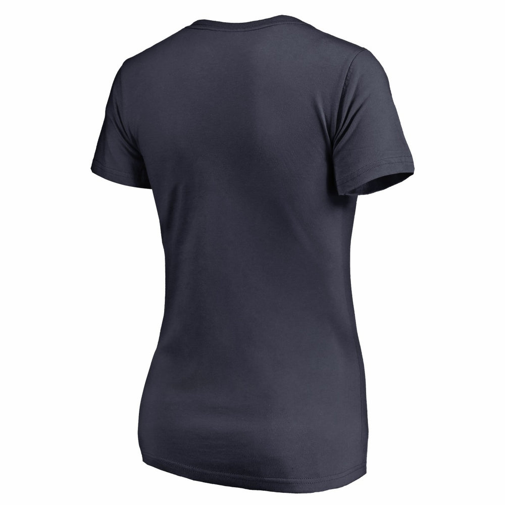 Minnesota Timberwolves Women's Overtime V-Neck T-Shirt Navy - NBA