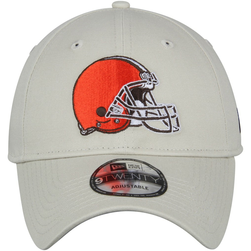 Cleveland Browns New Era Playmaker 9TWENTY Adjustable Hat Khaki | NFL