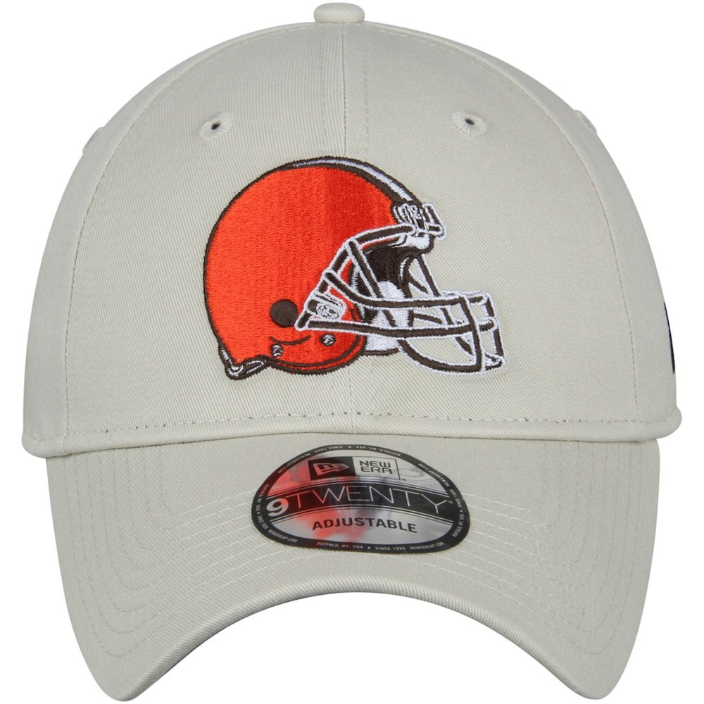 Cleveland Browns New Era Playmaker 9TWENTY Adjustable Hat Khaki | NFL