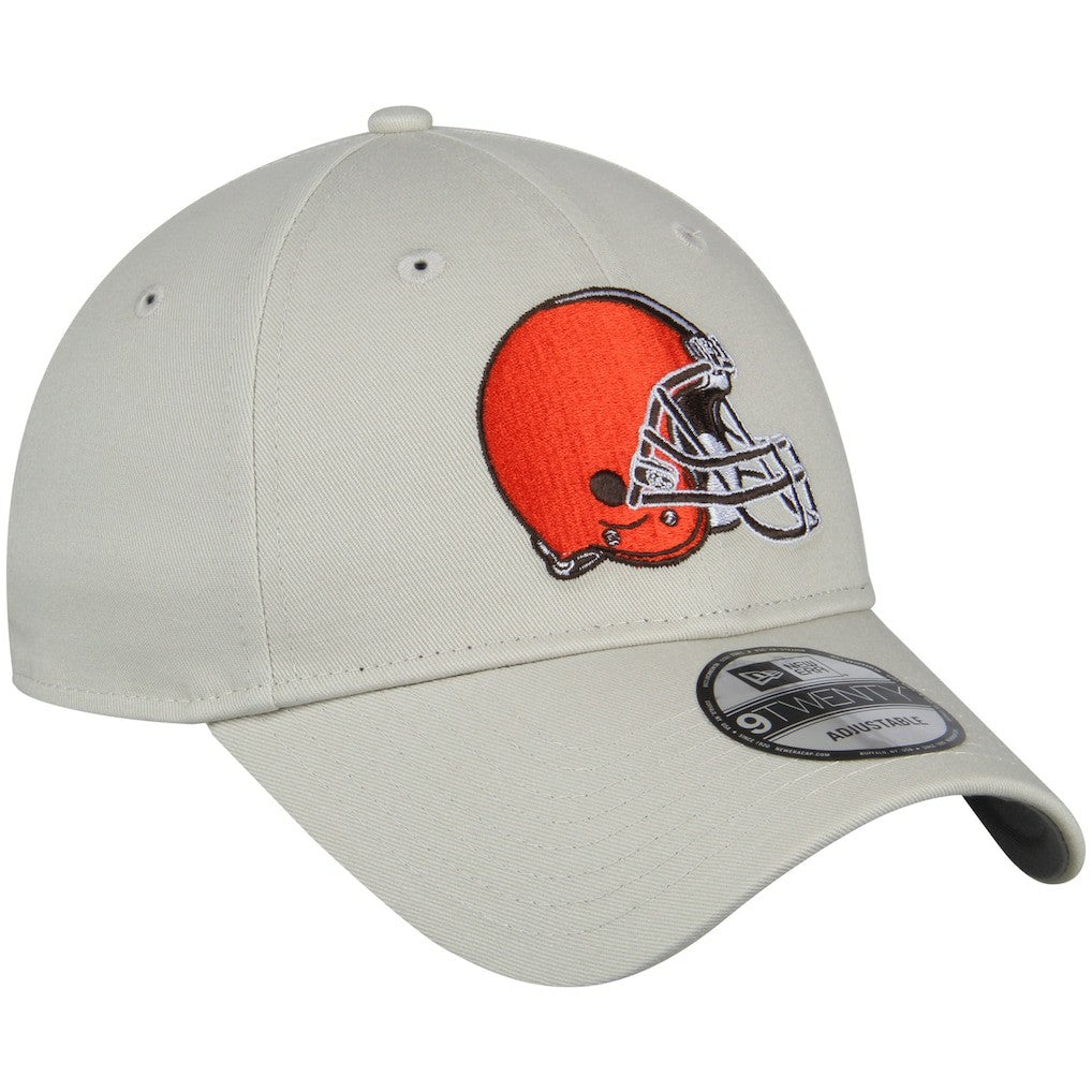 Cleveland Browns New Era Playmaker 9TWENTY Adjustable Hat Khaki | NFL