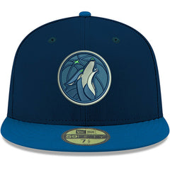 Minnesota Timberwolves Team Color 2Tone 59FIFTY Fitted Hat Navy - NBA