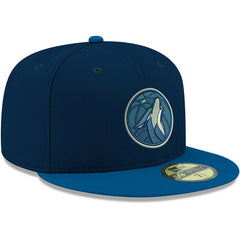 Minnesota Timberwolves Team Color 2Tone 59FIFTY Fitted Hat Navy - NBA