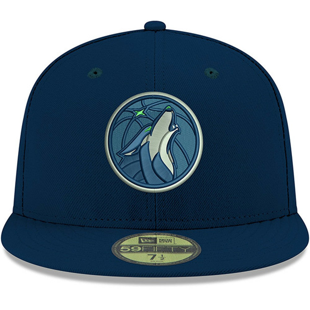 Minnesota Timberwolves Youth Team Color 59FIFTY Fitted Hat Navy - NBA