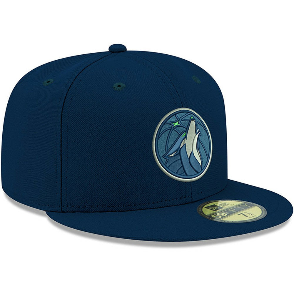 Minnesota Timberwolves Youth Team Color 59FIFTY Fitted Hat Navy - NBA