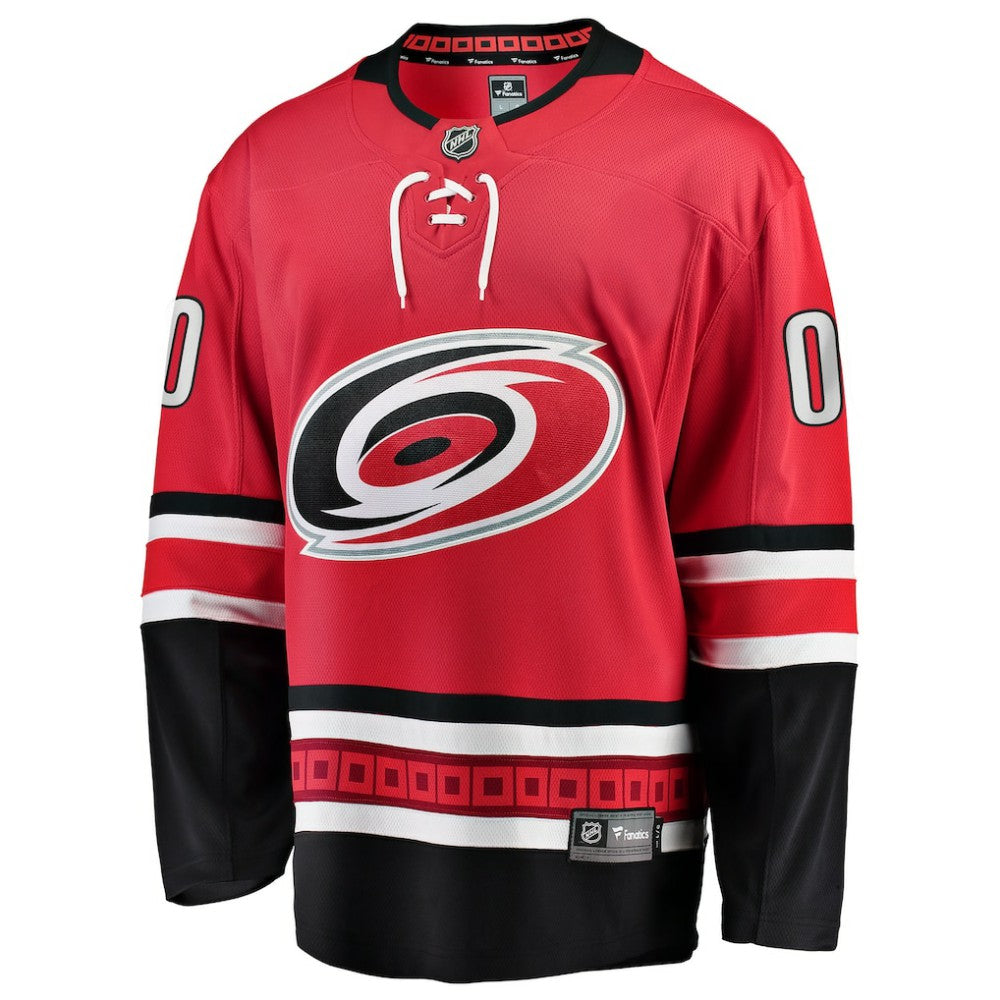 Carolina Hurricanes Fanatics Alternate Breakaway Custom Jersey - Red - NHL