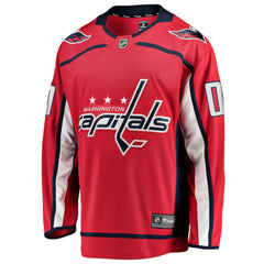 Washington Capitals Fanatics Home Breakaway Custom Jersey - Red - NHL