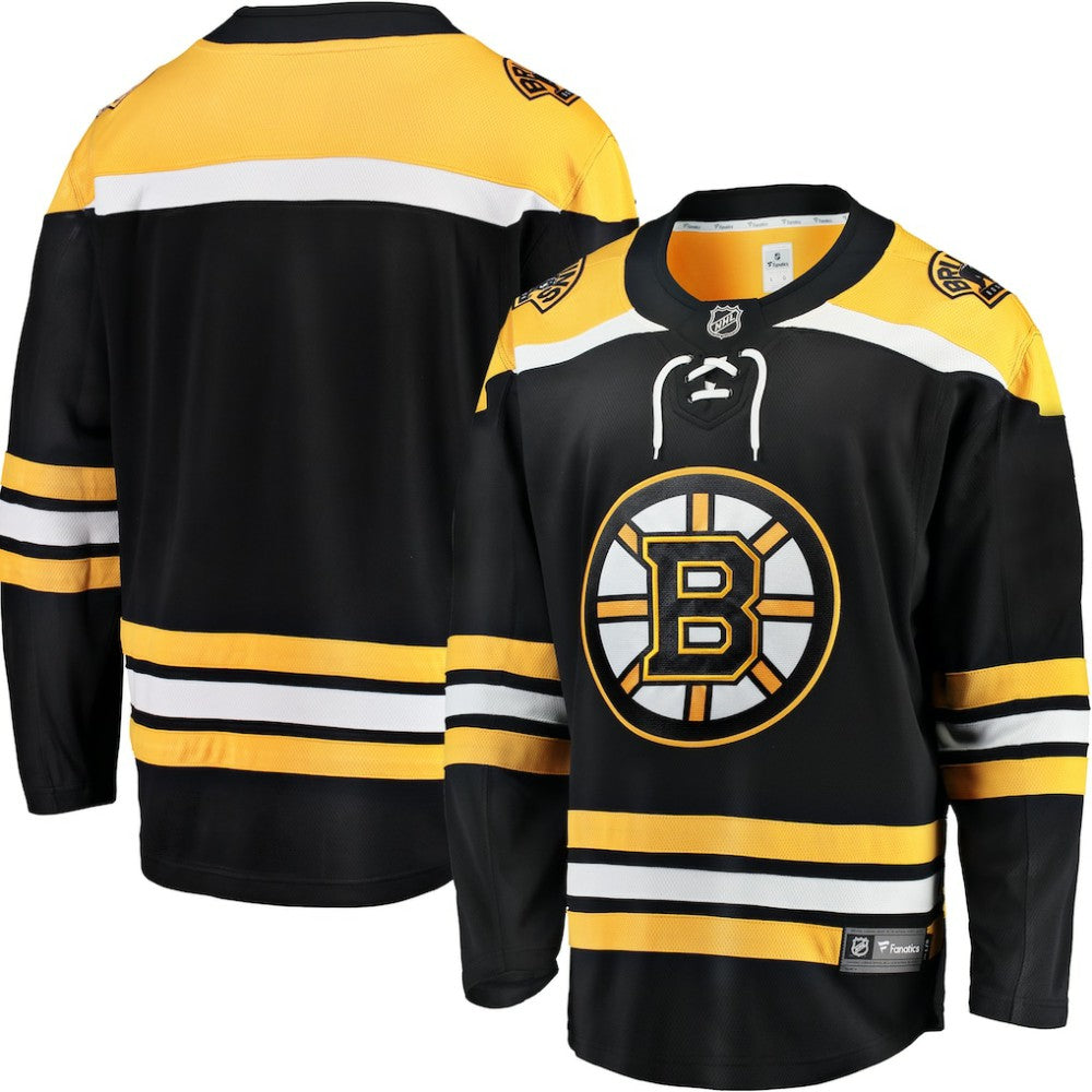 Boston Bruins Fanatics Breakaway Home Jersey - Black - NHL