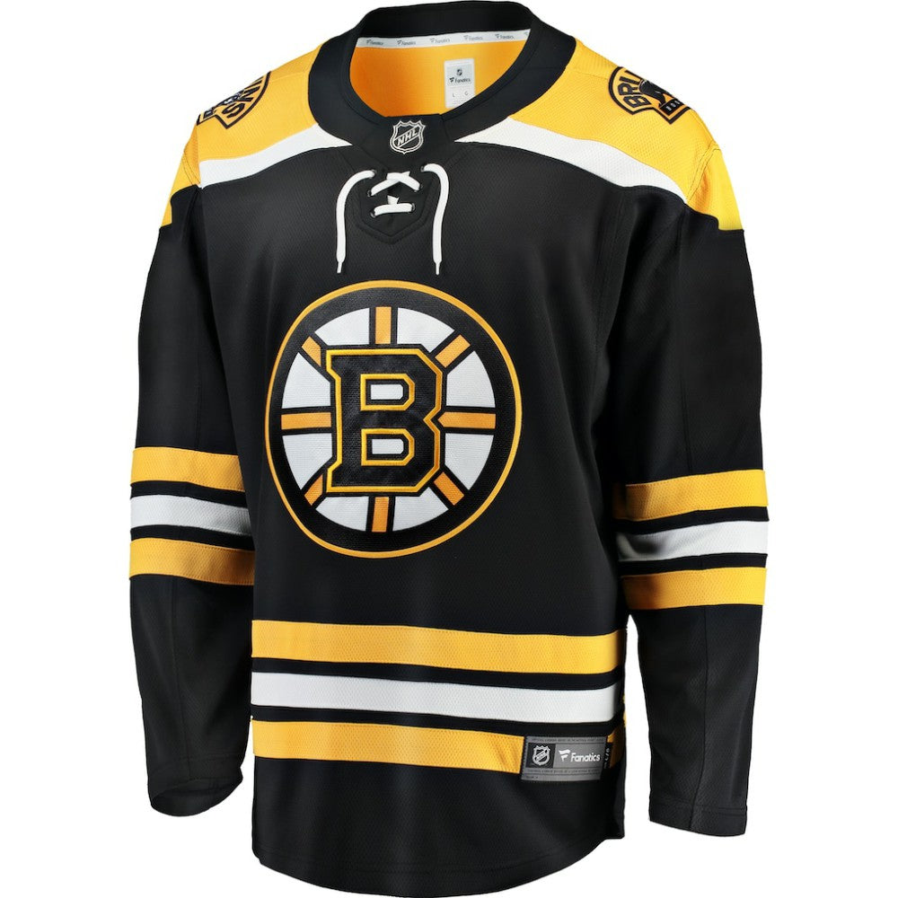 Boston Bruins Fanatics Breakaway Home Jersey - Black - NHL