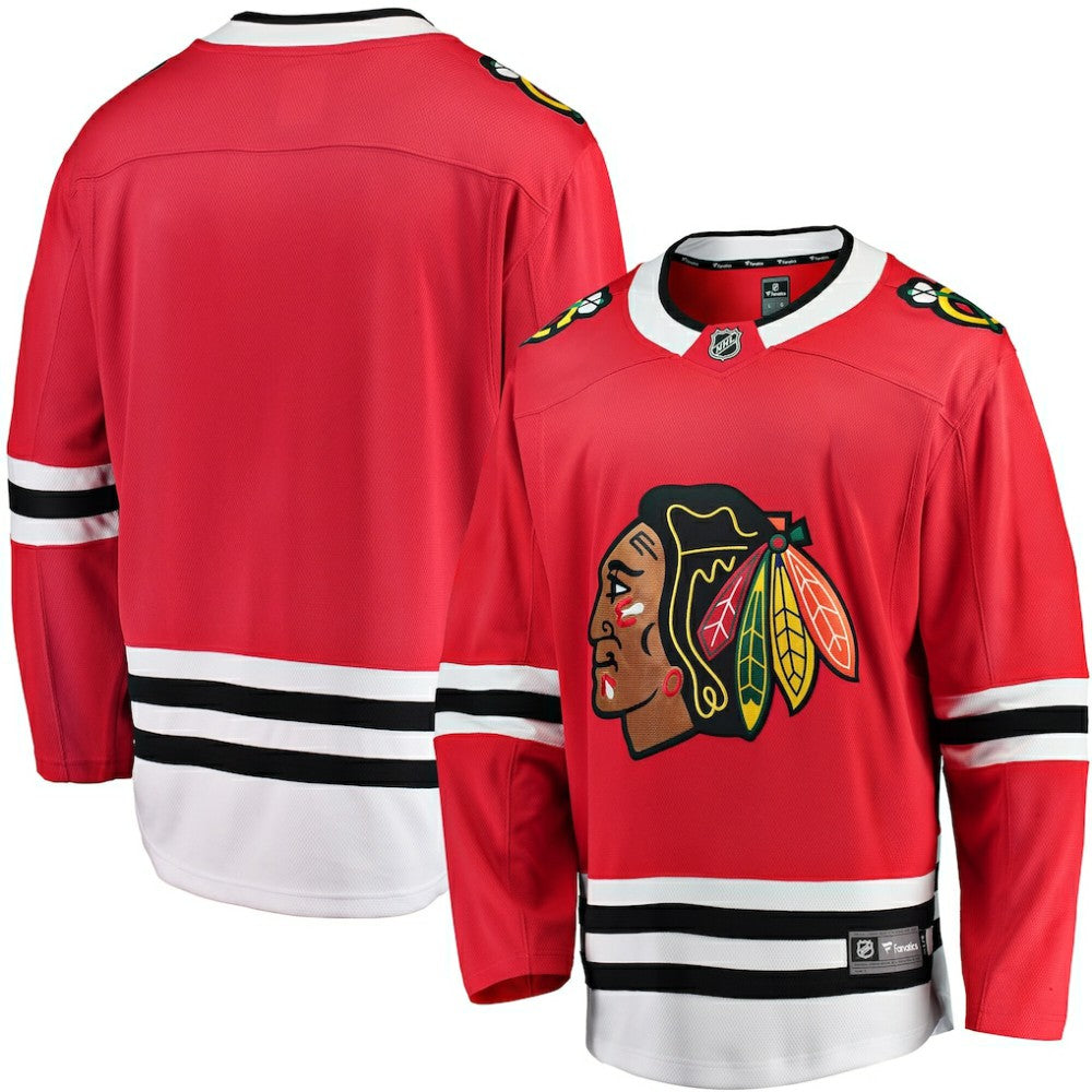 Chicago Blackhawks Fanatics Breakaway Home Jersey - Red - NHL