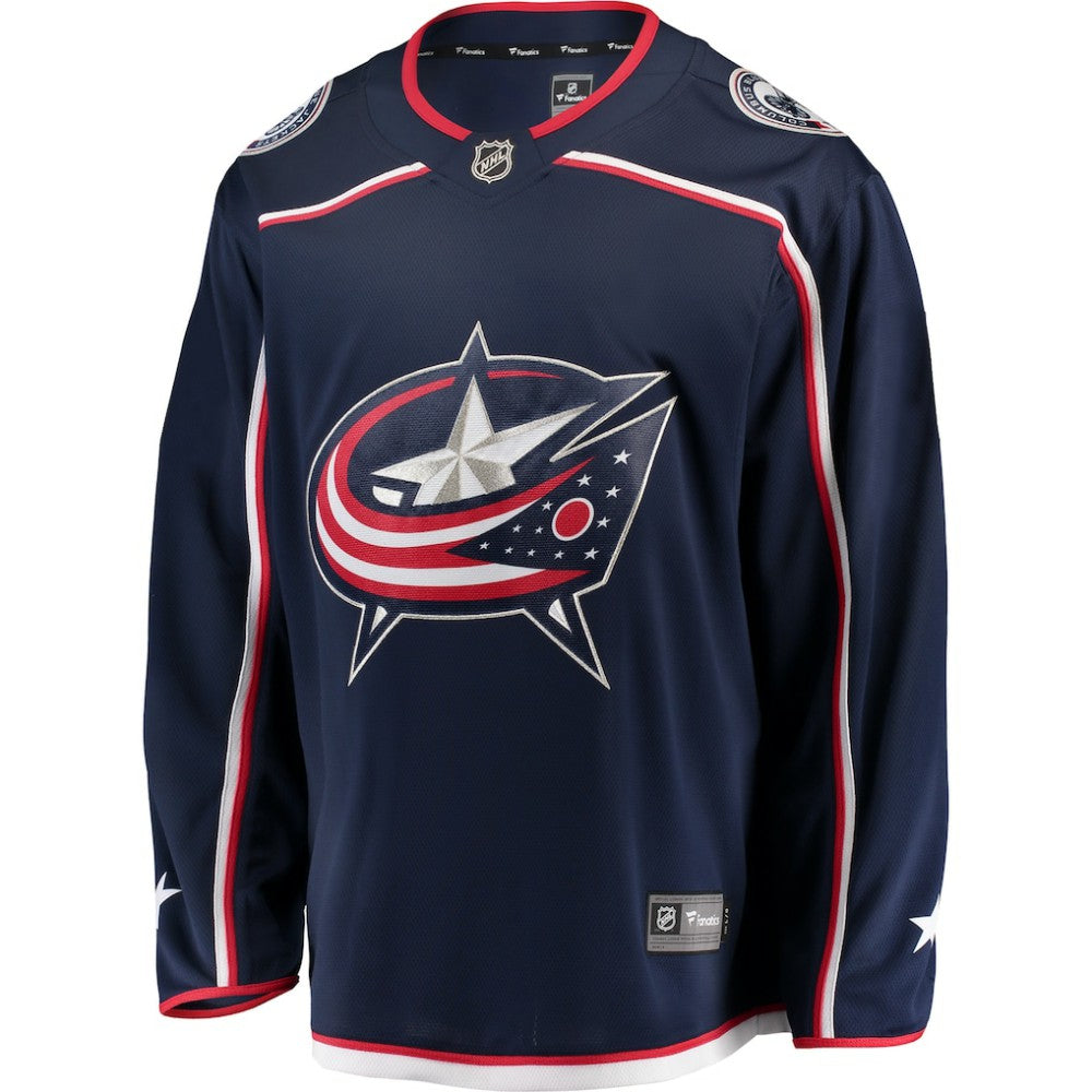 Columbus Blue Jackets Fanatics Breakaway Home Jersey - Navy - NHL