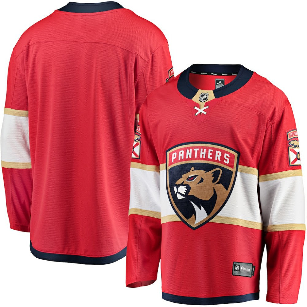 Florida Panthers Fanatics Breakaway Home Jersey - Red - NHL