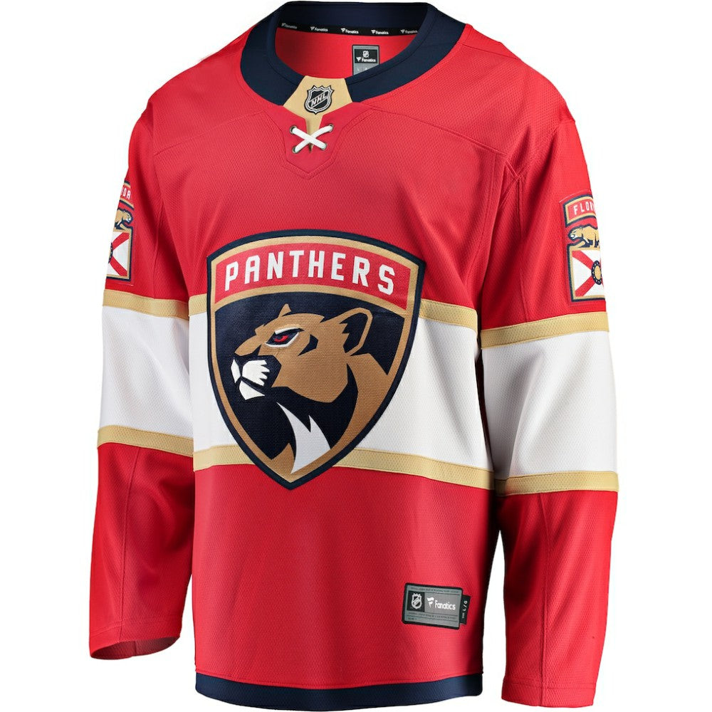 Florida Panthers Fanatics Breakaway Home Jersey - Red - NHL