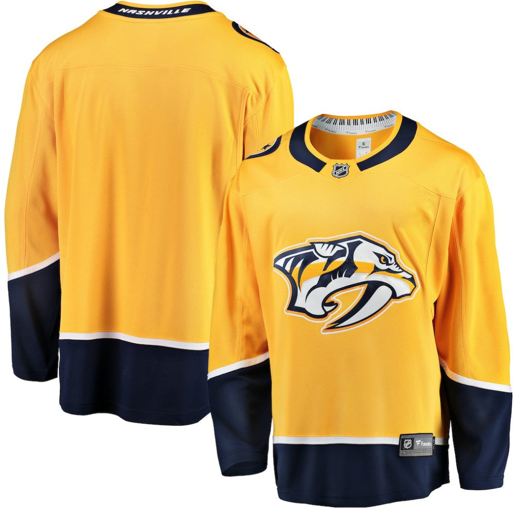 Nashville Predators Fanatics Breakaway Home Jersey - Gold - NHL