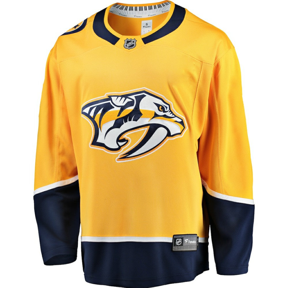 Nashville Predators Fanatics Breakaway Home Jersey - Gold - NHL