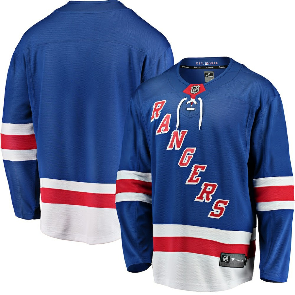 New York Rangers Fanatics Breakaway Home Jersey - Blue - NHL