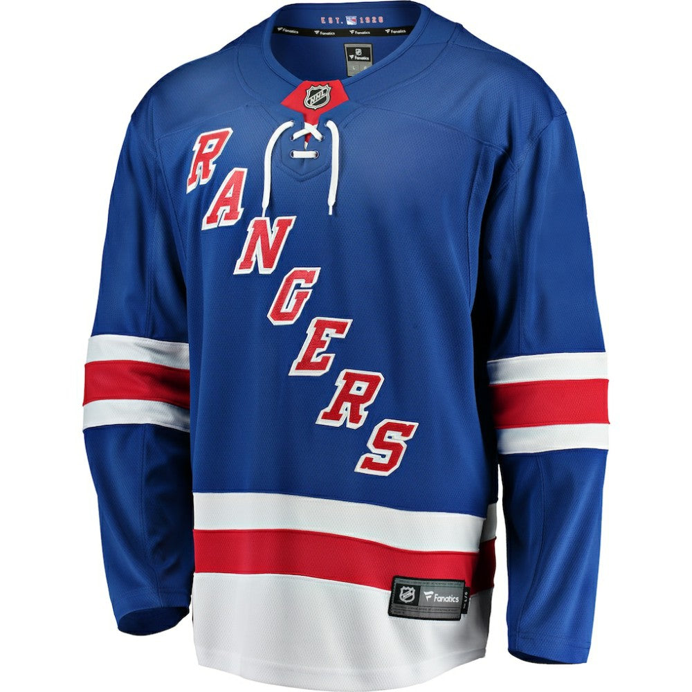 New York Rangers Fanatics Breakaway Home Jersey - Blue - NHL