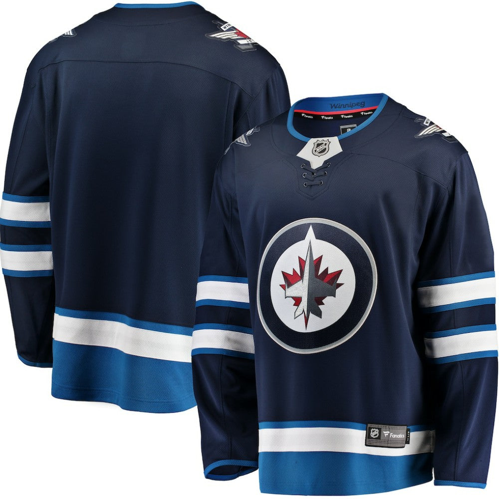 Winnipeg Jets Fanatics Breakaway Home Jersey - Blue - NHL