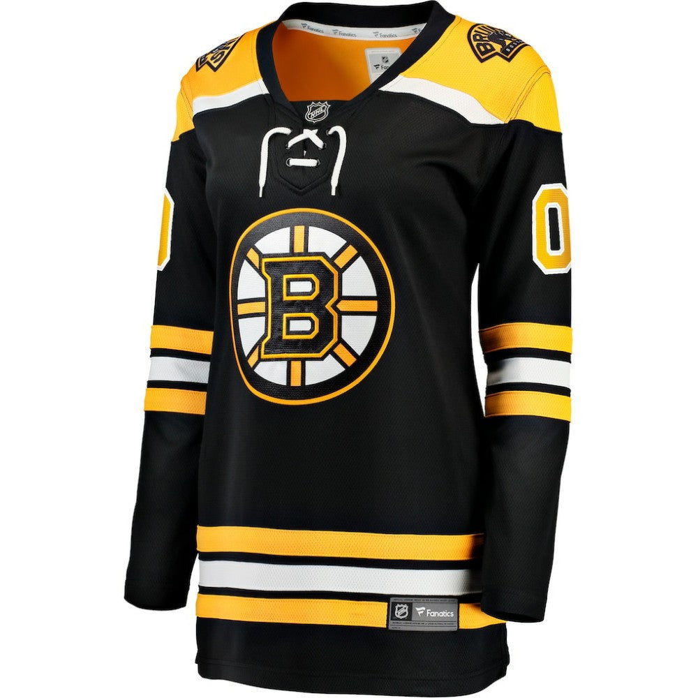 Boston Bruins Fanatics Women's Home Breakaway Custom Jersey - Black - NHL