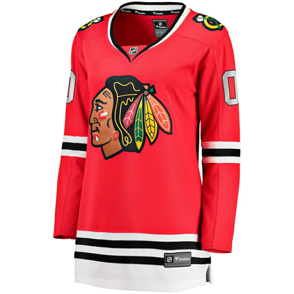 Chicago Blackhawks Fanatics Women's Home Breakaway Custom Jersey - Red - NHL