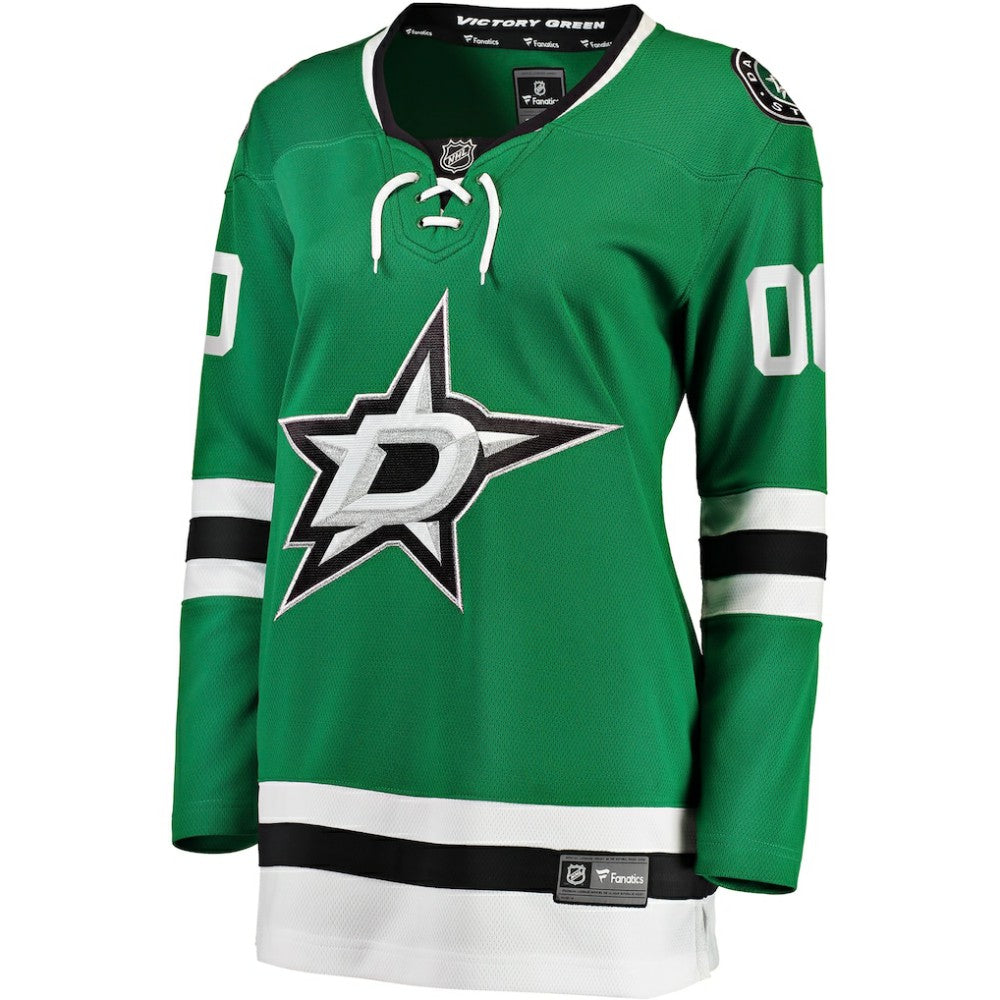 Dallas Stars Fanatics Women's Home Breakaway Custom Jersey - Green - NHL