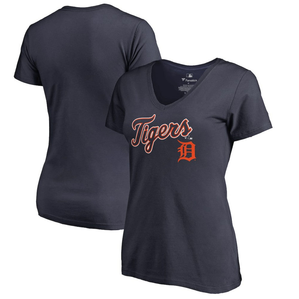 Detroit Tigers Women's Team Lockup T-Shirt - MLB