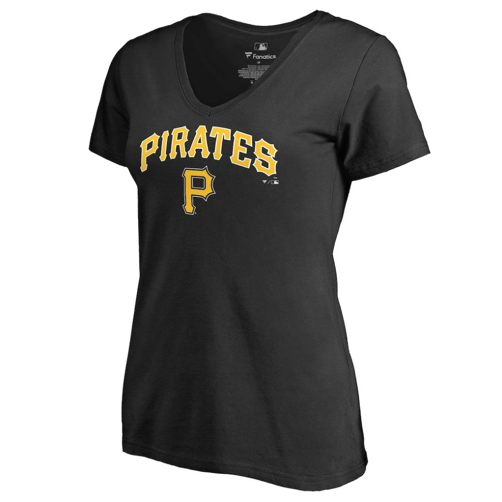 Pittsburgh Pirates Women's Team Lockup T-Shirt - MLB