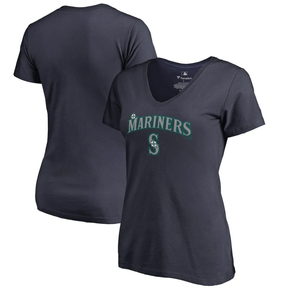 Seattle Mariners Women's Team Lockup T-Shirt - MLB