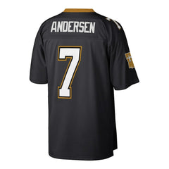 Morten Andersen New Orleans Saints Retired Player Legacy Replica Jersey Black | Mitchell & Ness