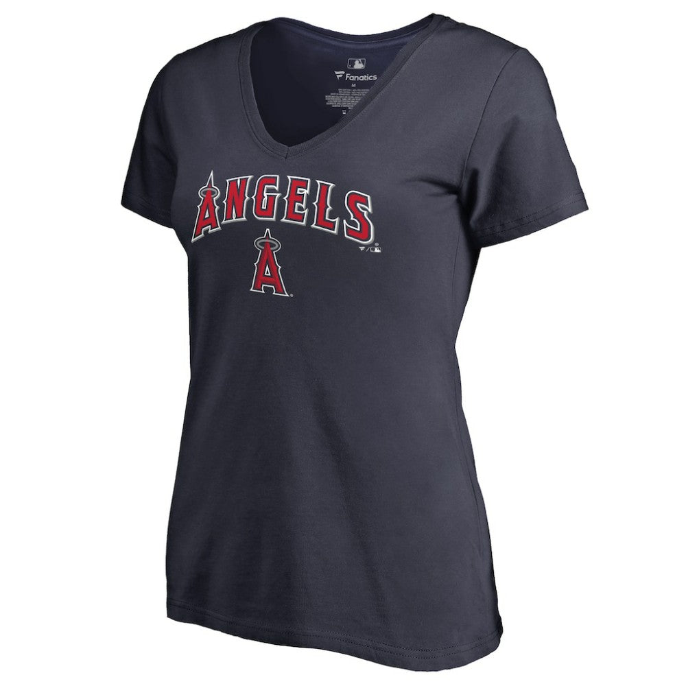 Los Angeles Angels Women's Team Lockup T-Shirt - MLB