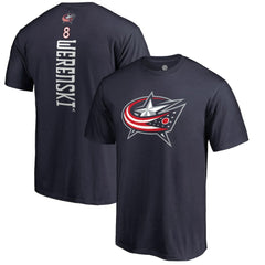 Zach Werenski Columbus Blue Jackets Backer T-Shirt - Navy - NHL