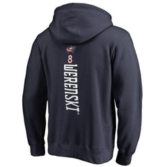 Zach Werenski Columbus Blue Jackets Backer Pullover Hoodie - Navy - NHL