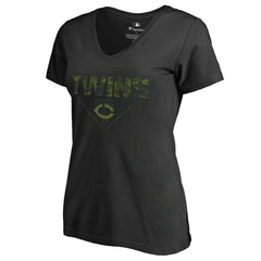 Minnesota Twins Women's Camo T-Shirt - MLB