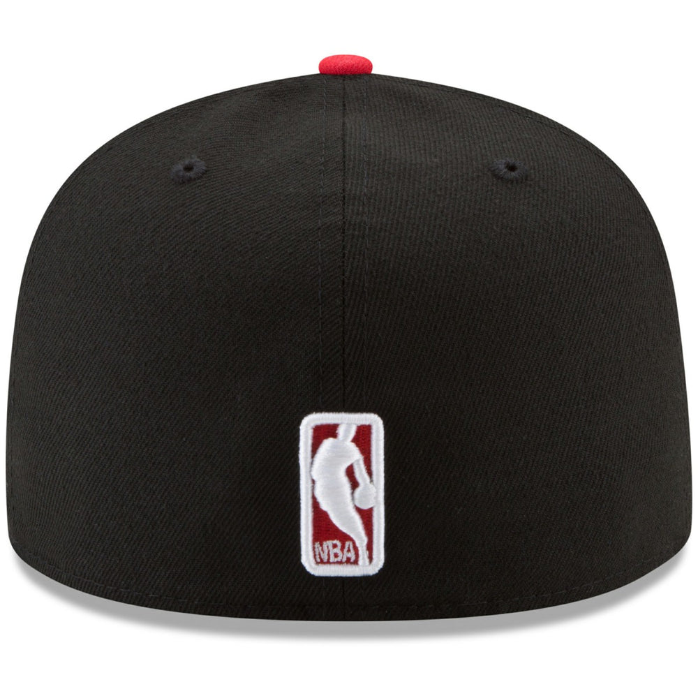Portland Trail Blazers Team Color 2-Tone 59FIFTY Fitted Hat Black/Red - NBA