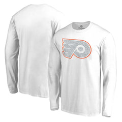 Philadelphia Flyers White Out Long Sleeve T-Shirt - White - NHL