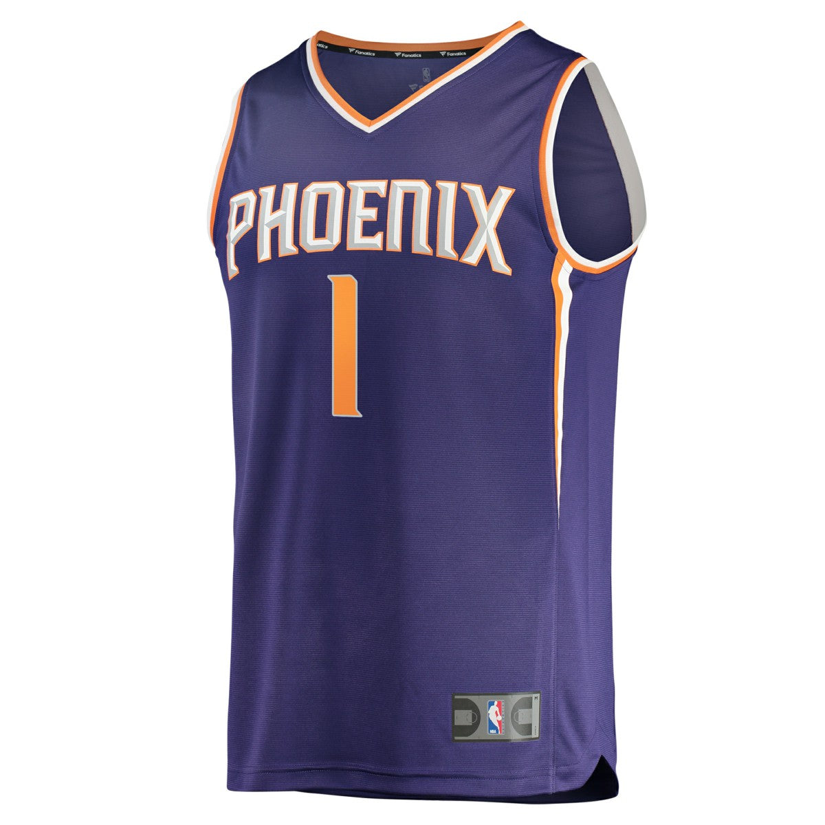 Devin Booker Phoenix Suns Fast Break Replica Jersey Purple Icon Edition - NBA