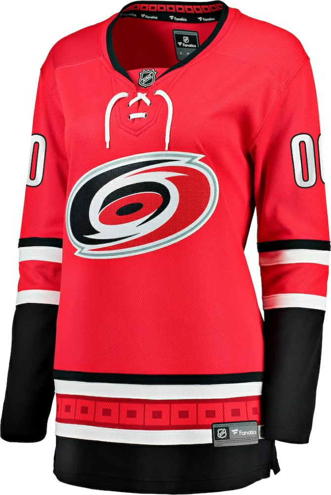 Carolina Hurricanes Fanatics Women's Alternate Breakaway Custom Jersey - Red - NHL