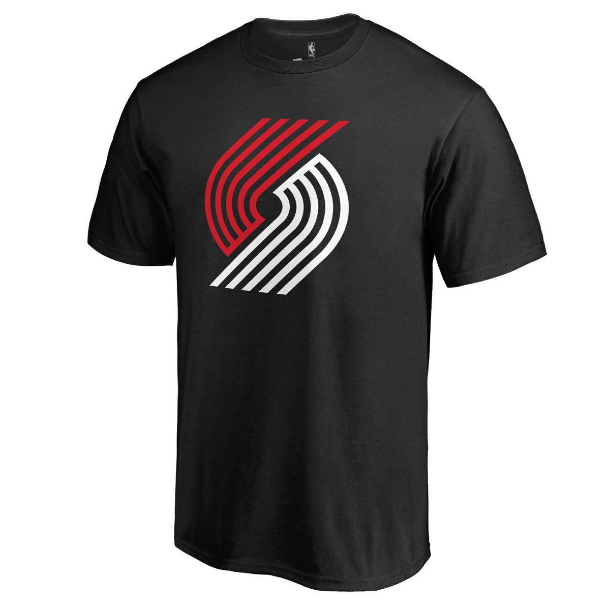 Portland Trail Blazers Fresh Primary Logo T-Shirt Black - NBA