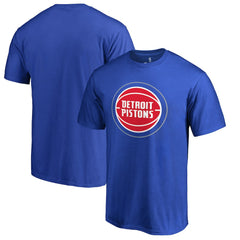 Detroit Pistons Primary Logo 2 T-Shirt Royal - NBA